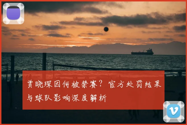 贾晓琛因何被禁赛？官方处罚结果与球队影响深度解析