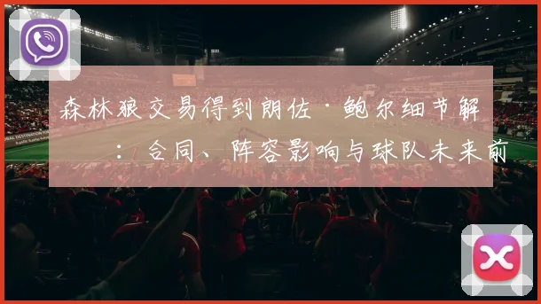 森林狼交易得到朗佐·鲍尔细节解析：合同、阵容影响与球队未来前景