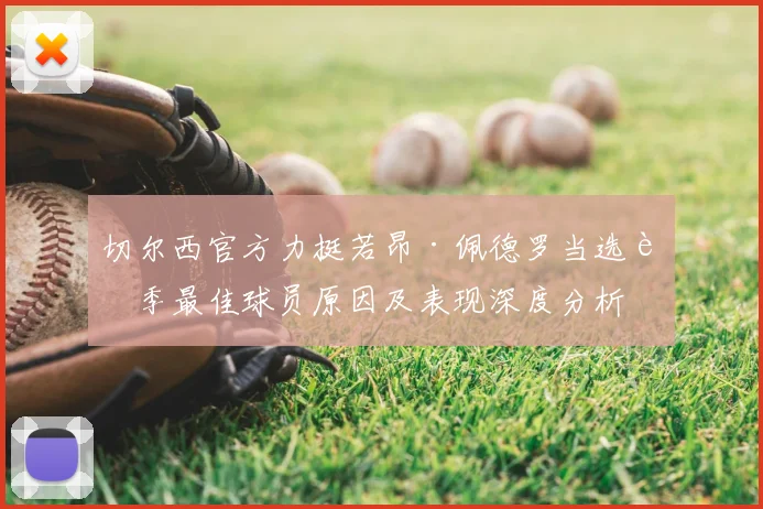 切尔西官方力挺若昂·佩德罗当选赛季最佳球员原因及表现深度分析
